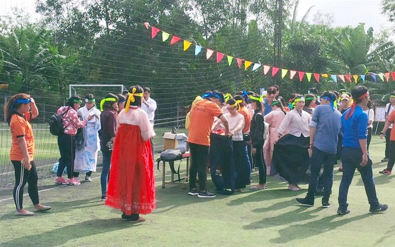 Hoạt động Team building chào đón Tân SV nhập học đợt 1