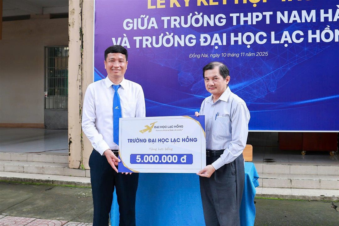 LHU ký kết hợp tác hợp tác giáo dục chu kỳ 2 cùng Trường THPT Nam Hà